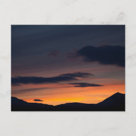 サンセットマウンテンフォト ポストカード