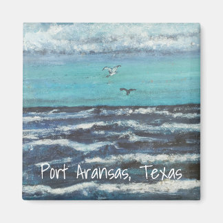 サンセットマグネットでのカモメ マグネット