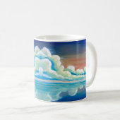 サンセットマグペインティング コーヒーマグカップ (正面右)