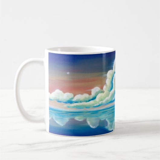 サンセットマグペインティング コーヒーマグカップ (左)