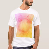 サンセットマーブルアートTシャツ Tシャツ (正面)