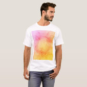 サンセットマーブルアートTシャツ Tシャツ (正面フル)