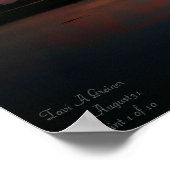 サンセットムーン – プリント1 of 10 ポスター (角)