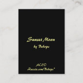 サンセットムーンAtc 名刺 (裏面)
