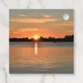 サンセットメッセージカード フェイバータグ (裏面)