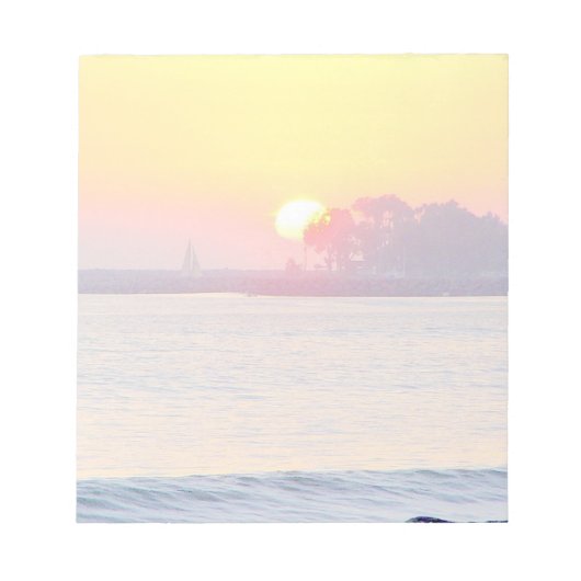 サンセットメモ帳 ノートパッド (正面)