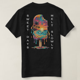 サンセットメルティングポップシックルTシャツ Tシャツ