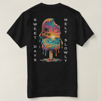 サンセットメルティングポップシックルTシャツ Tシャツ