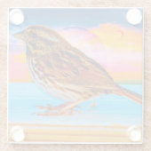 サンセットメロディ ガラスコースター (裏面)