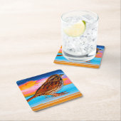 サンセットメロディ スクエアペーパーコースター (インサイチュ)