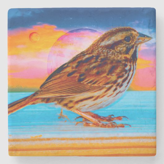 サンセットメロディ ストーンコースター (正面)