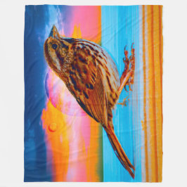 サンセットメロディ フリースブランケット