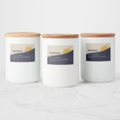 サンセットモダン製品ラベル フードラベル (ボトル)