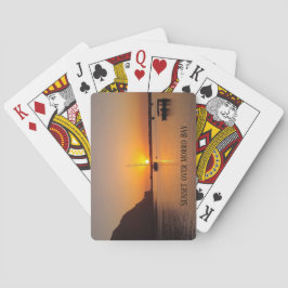 サンセットモロベイセーリングボート トランプ