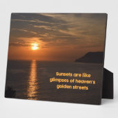 サンセットライクオブサンズゴールデン通り フォトプラーク (側面)