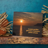 サンセットライクオブサンズゴールデン通り フォトプラーク (側面)