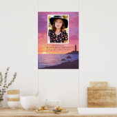 サンセットライトハウスお祝いオブライフ ポスター (キッチン)