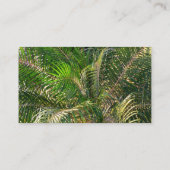 サンセットライトパームフロントトロピカル 名刺 (裏面)