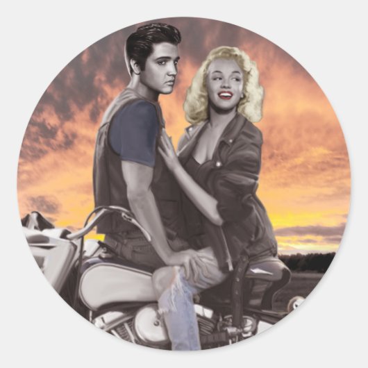 サンセットライド ラウンドシール (正面)