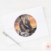 サンセットライド ラウンドシール (封筒)