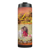 サンセットラブフォト1577 タンブラー (正面)