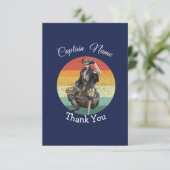 サンセットラムスケルトンパイレーツパーティー サンキューカード (スタンド正面)