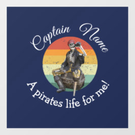 サンセットラムスケルトンパーティー海賊 ウィンドウサイン