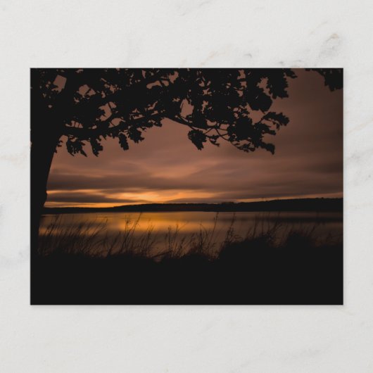 サンセットランドスケープノーサンバーランド ポストカード (正面)
