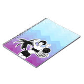 サンセットリゾートシェブロンプリント ノートブック (左側)