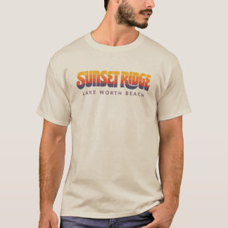 サンセットリッジ レトロTシャツ Tシャツ