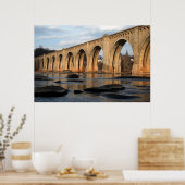 サンセットリバークロッシング ポスター (キッチン)