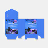 サンセットレイククレーンの鳥付きフライスボックス フェイバーボックス (折り畳みなし)