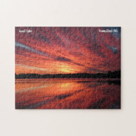 サンセットレイクサンセットパズル ジグソーパズル