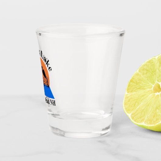 サンセットレイクショットグラス ショットグラス (右)