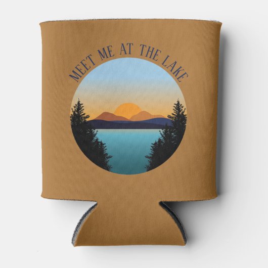サンセットレイクバケーション 缶クーラー (正面)
