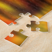 サンセットレイクパズル絵画- s ジグソーパズル (側面)