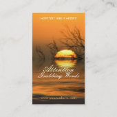 サンセットレイク反射名刺 名刺 (裏面)