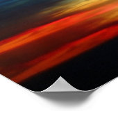 サンセットレインボー8x12 ポスター (角)