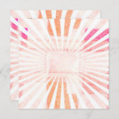 サンセットレイ 招待状 (正面/裏面)