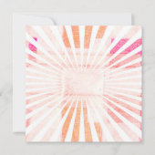 サンセットレイ 招待状 (正面)