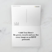 サンセットローズの結婚式招待状カード 招待状 (内部)