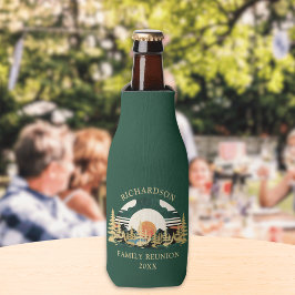 サンセットロードトリップカスタム懇親会グリーンファミリー ボトルクーラー