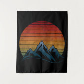 サンセットヴィンテージ山 タペストリー (正面)