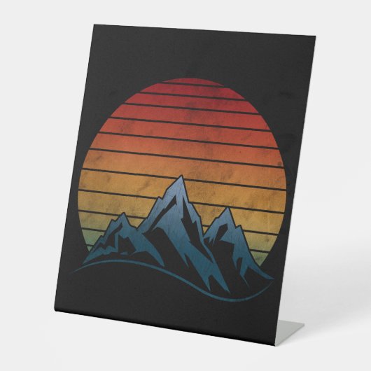 サンセットヴィンテージ山 台座サイン (正面)