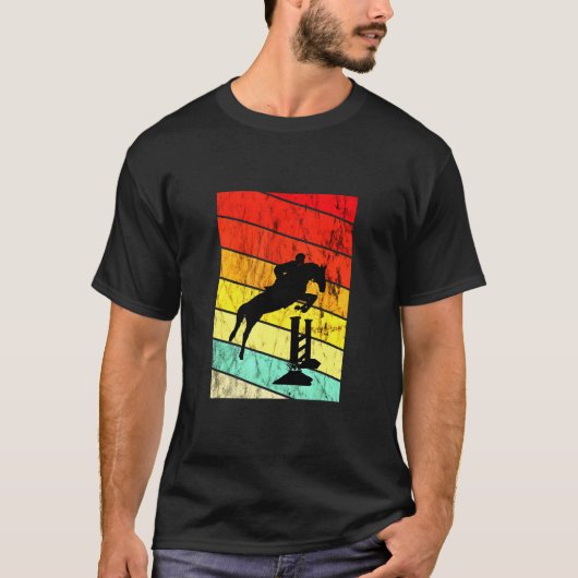 サンセット乗馬 Tシャツ (正面)