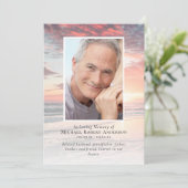 サンセット写真追悼会 案内状 (スタンド正面)