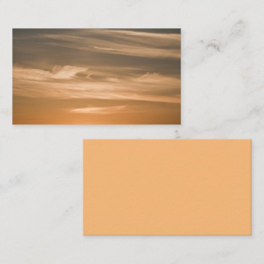 サンセット名刺 名刺 (正面/裏面)