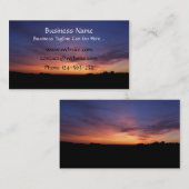 サンセット名刺 名刺 (正面/裏面)