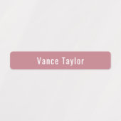 サンセット夏のカラーパレット防水名ラベル ラベル (デザイン1)