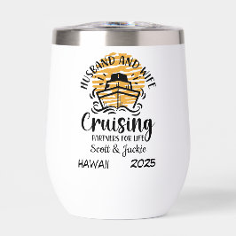 サンセット夫と妻のクルーズをパーソナライズ